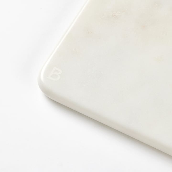 Σανίδα κοπής Olina 14x17 cm, White marble Broste Copenhagen