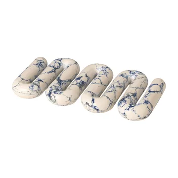 Orla τρίποδο 14x25 cm - Λευκό-spectrum blue - Broste Copenhagen
