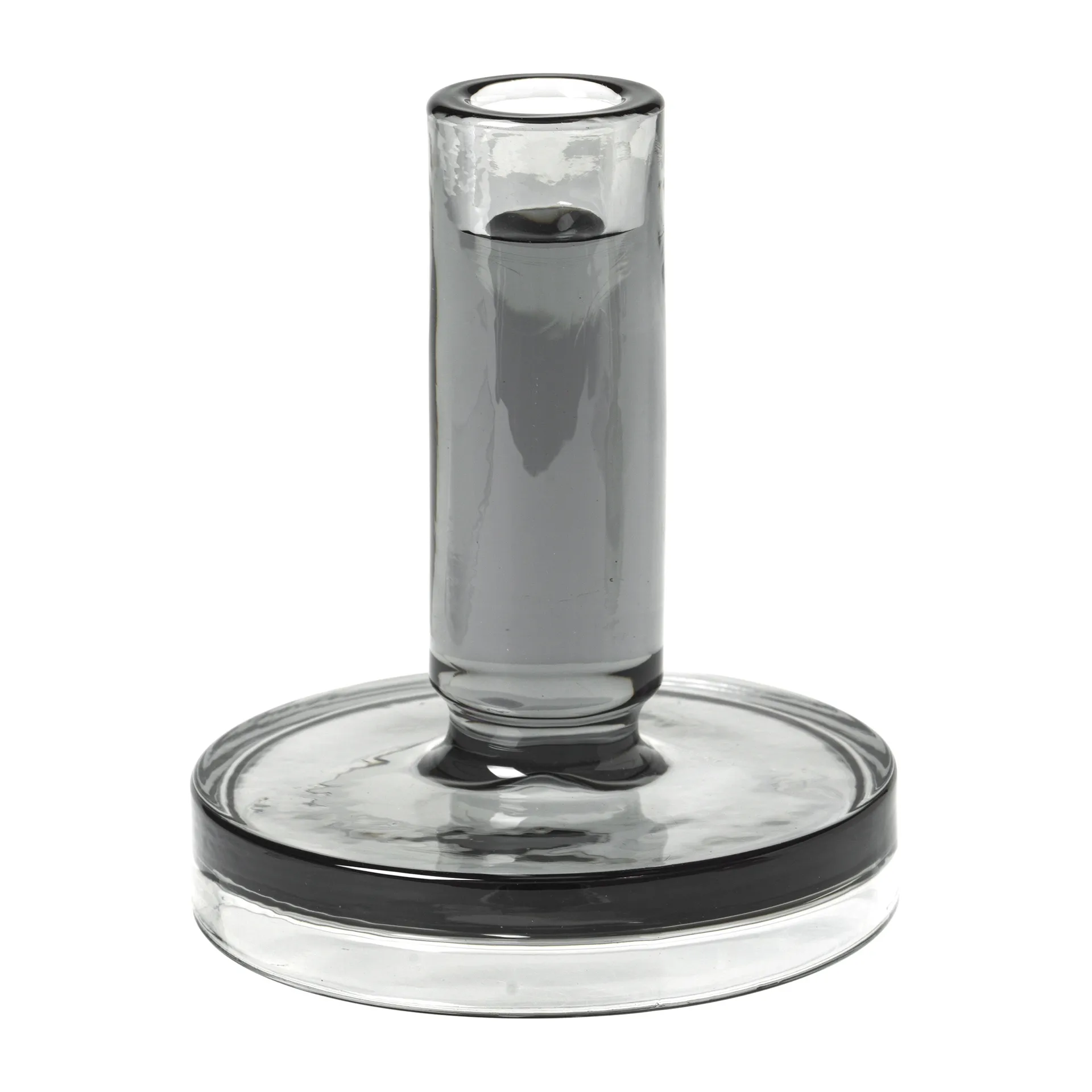 Petra κηροπήγιο smoked pearl σκούρο γκρι, 14 cm Broste Copenhagen