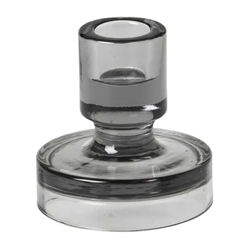 Petra κηροπήγιο smoked pearl σκούρο γκρι - 8 cm - Broste Copenhagen