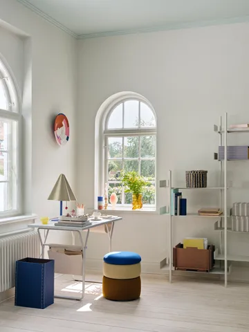 Pond μαξιλάρι δαπέδου 42 cm - Μπλε-άμμος-οχρα - Broste Copenhagen