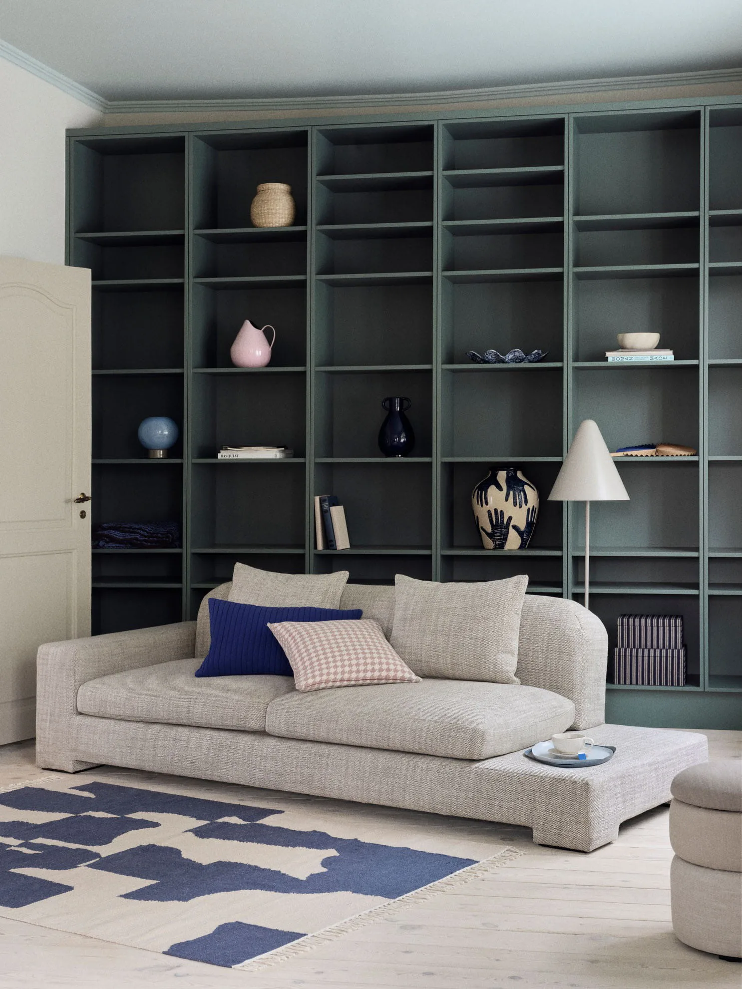 Pond μαξιλάρι δαπέδου 42 cm, Beige shades Broste Copenhagen