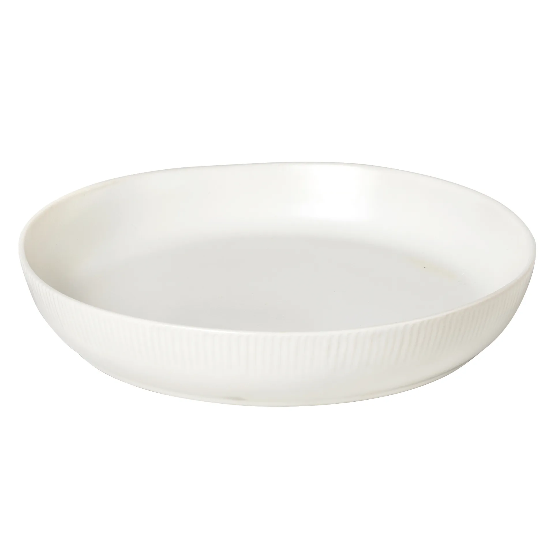 Sandvig μπολ σερβιρίσματος soft white (λευκό-κρεμ), 23 cm Broste Copenhagen