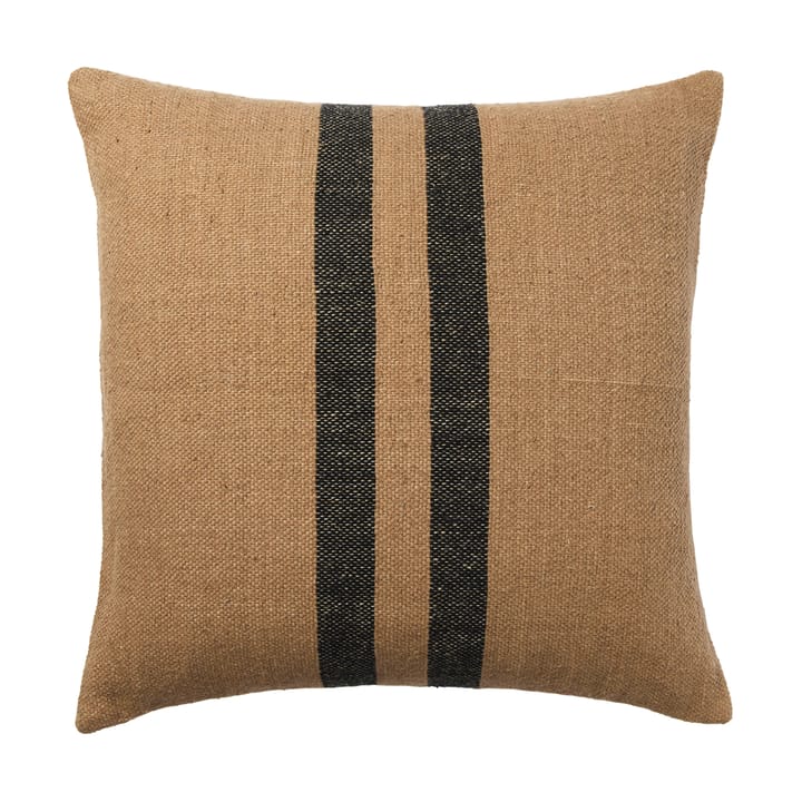 Sigrun μαξιλαροθήκη - Brown kelp-black, 50x50 cm - Broste Copenhagen