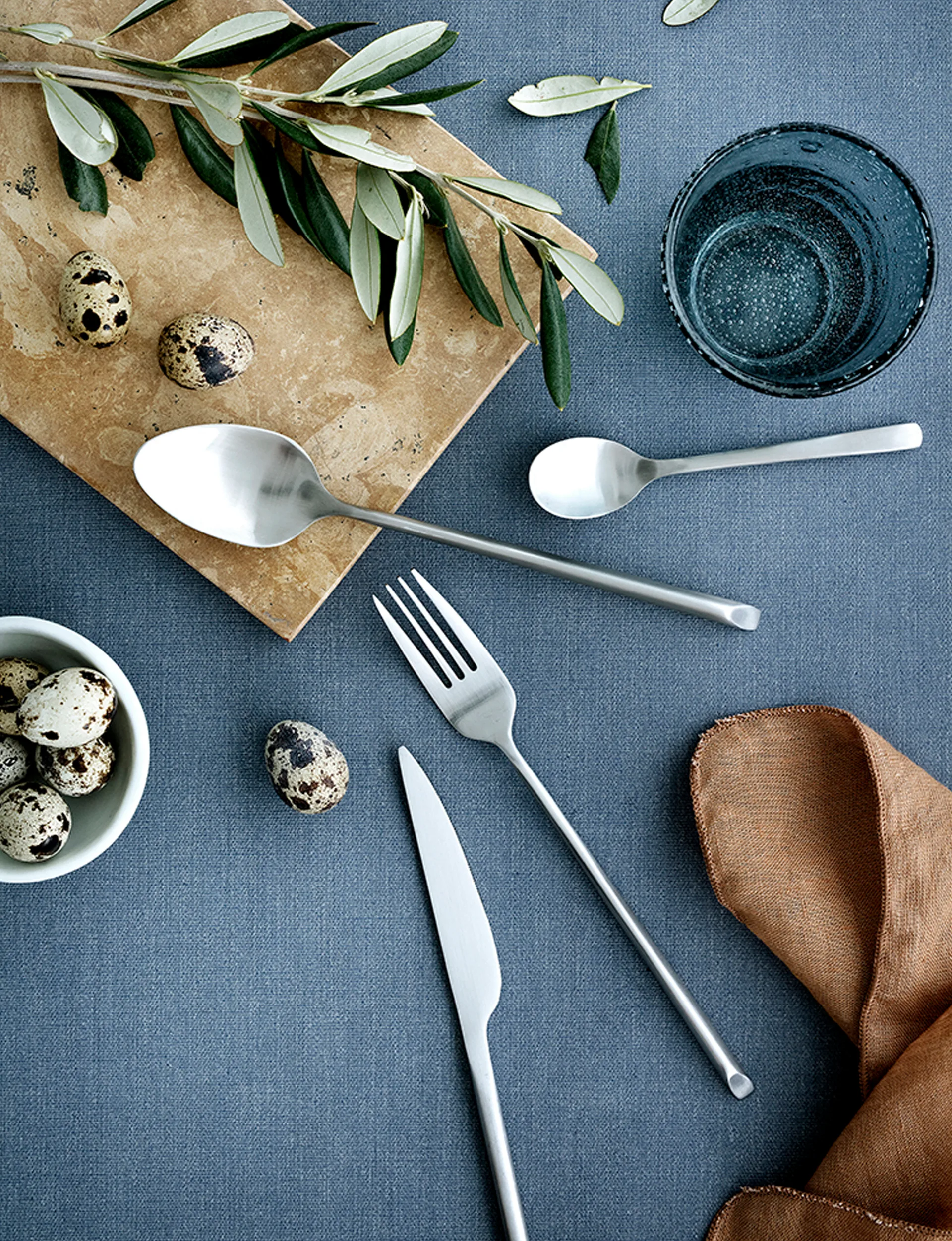 Sletten πιρούνι, Πλήρως σατινέ σφυρήλατο Broste Copenhagen