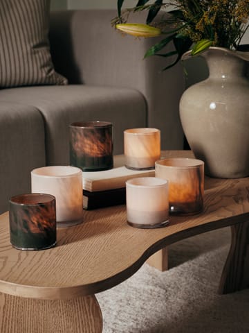 Solai Hurricane φαναράκι - Dark Green, Ø8 cm - Broste Copenhagen