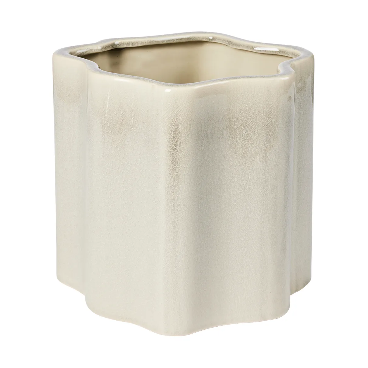 Sonja γλάστρα H:20 εκ., Rainy Day Grey Broste Copenhagen