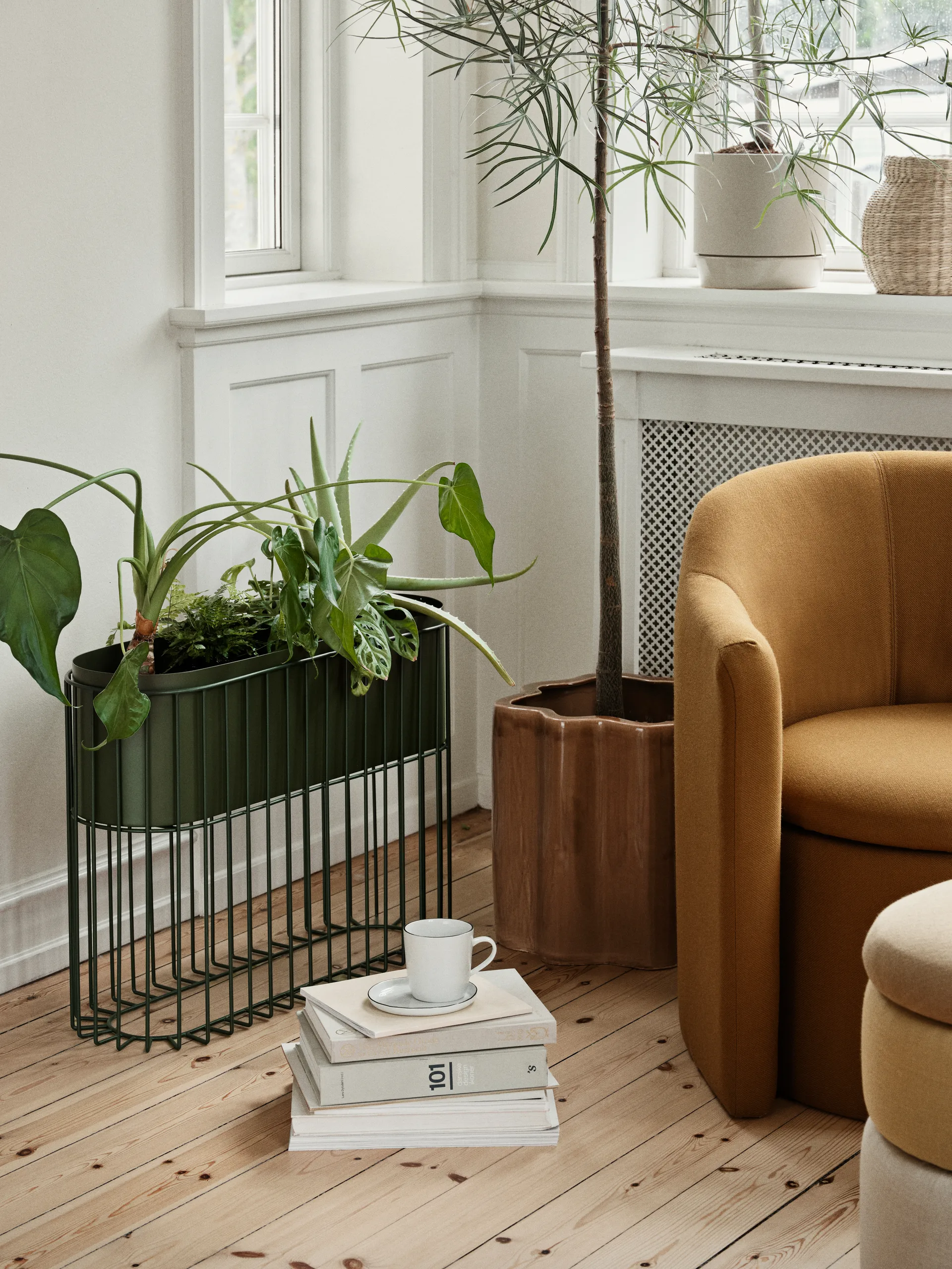 Sonja γλάστρα H:36 εκ., Brown Broste Copenhagen