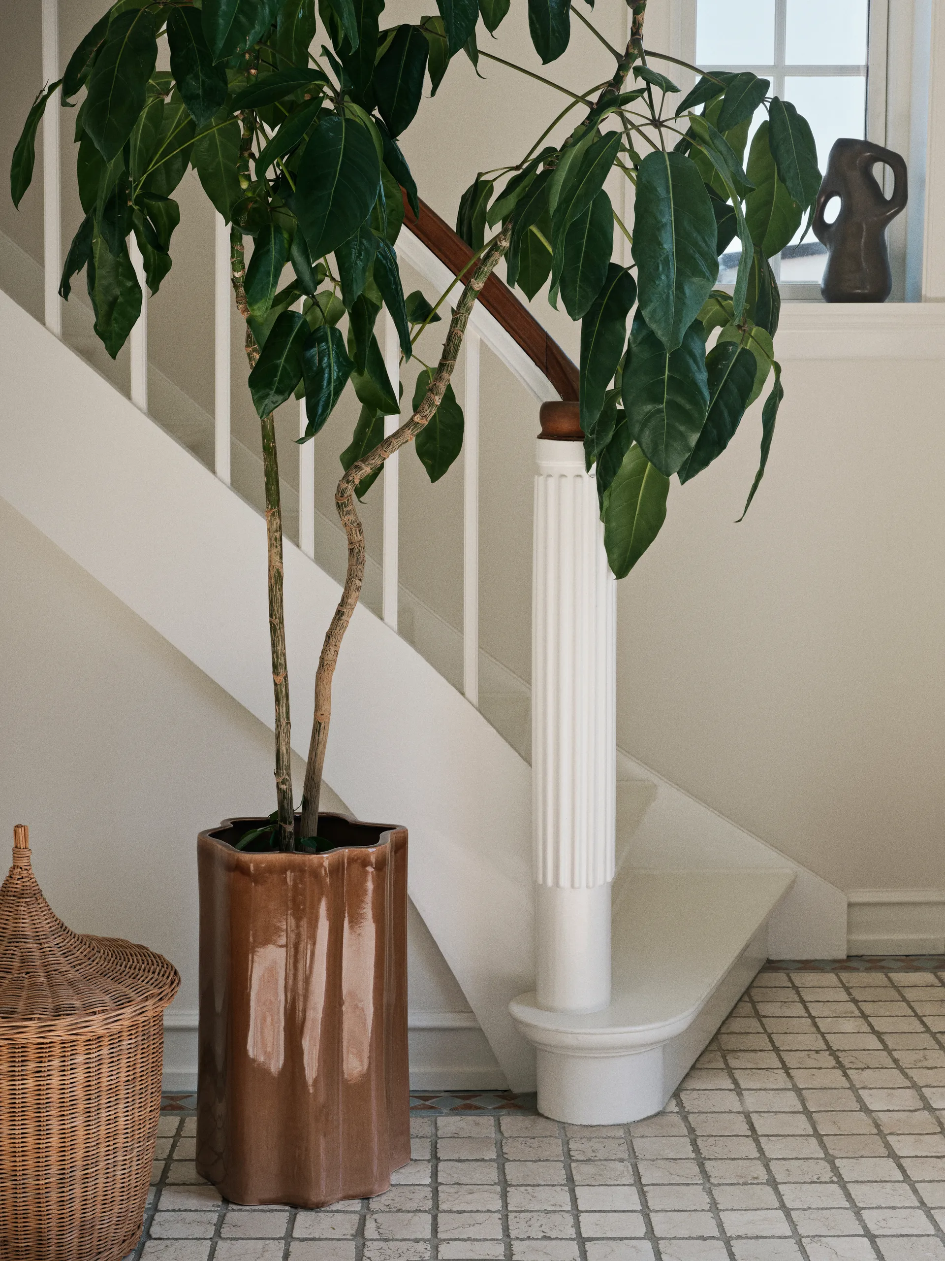 Sonja γλάστρα H:55 εκ., Brown Broste Copenhagen