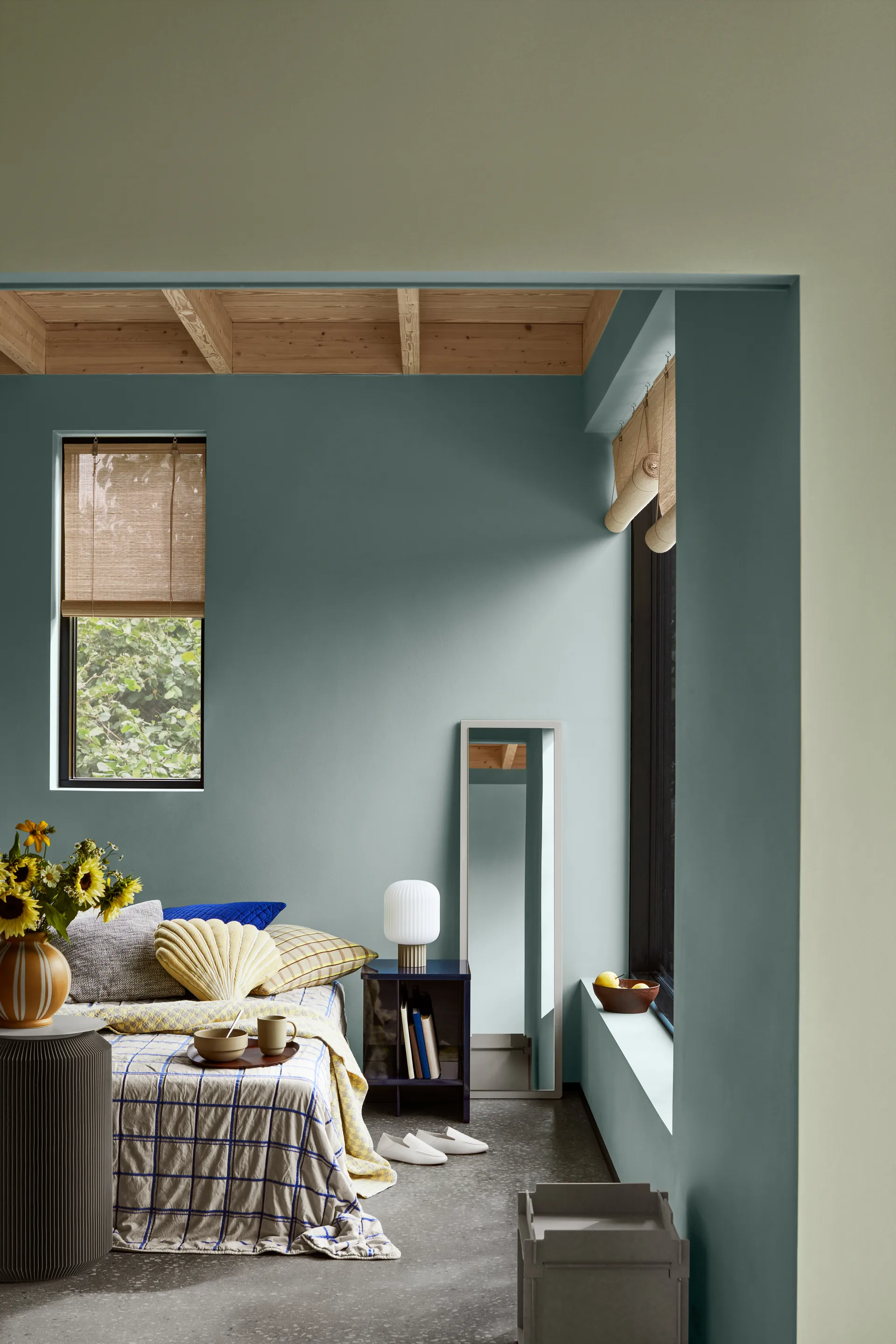 Stacie κουτί αποθήκευσης 34x44 cm, Γκρι Broste Copenhagen