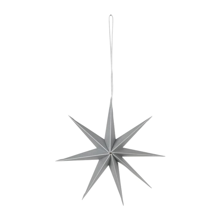 Χάρτινο αστέρι, Star, Ø15 εκ - Ασημί - Broste Copenhagen