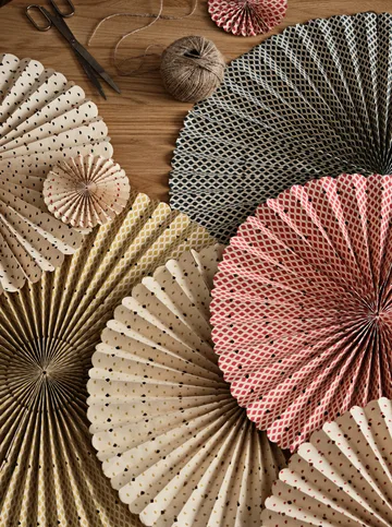 Stella rosette αστέρι χριστουγέννων L Ø60 cm - Deep forest-natural - Broste Copenhagen
