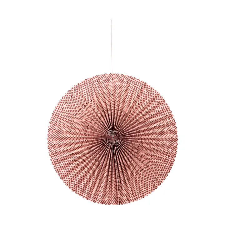 Stella rosette αστέρι χριστουγέννων L Ø60 cm - Pompeian red-natural - Broste Copenhagen