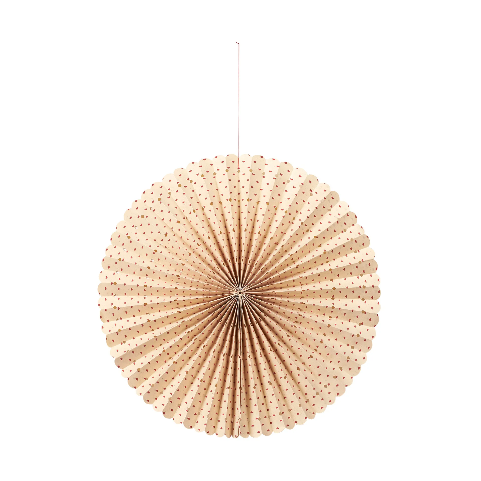 Stella rosette αστέρι χριστουγέννων M Ø43 cm, Natural-pompeian red Broste Copenhagen