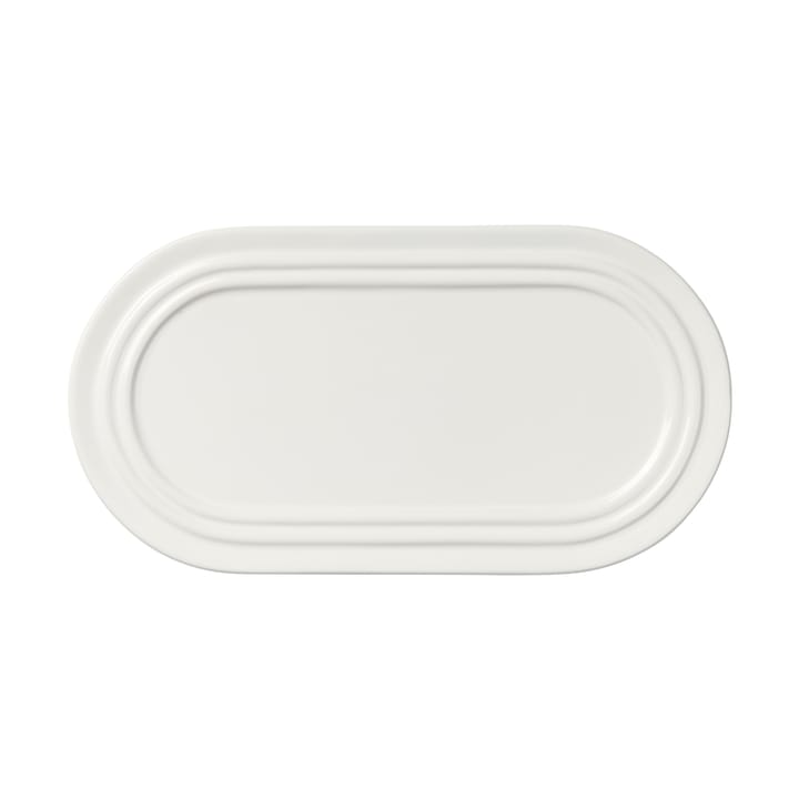 Οβάλ πιάτο Stevns 27,5 cm - Chalk white - Broste Copenhagen