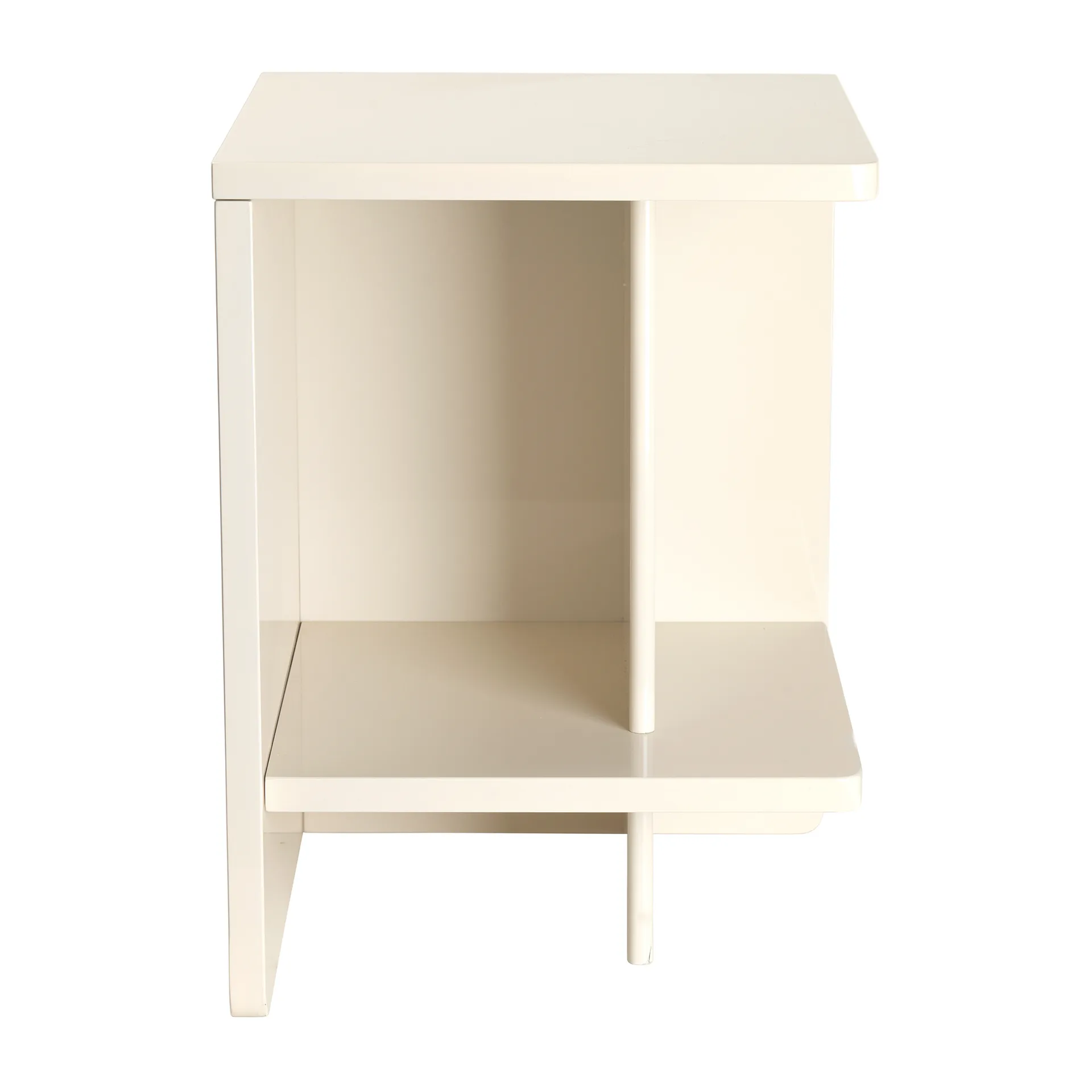 Tenna δεξί κομοδίνο 38x38 cm, Ανοιχτό γκρι βροχερής μέρας Broste Copenhagen