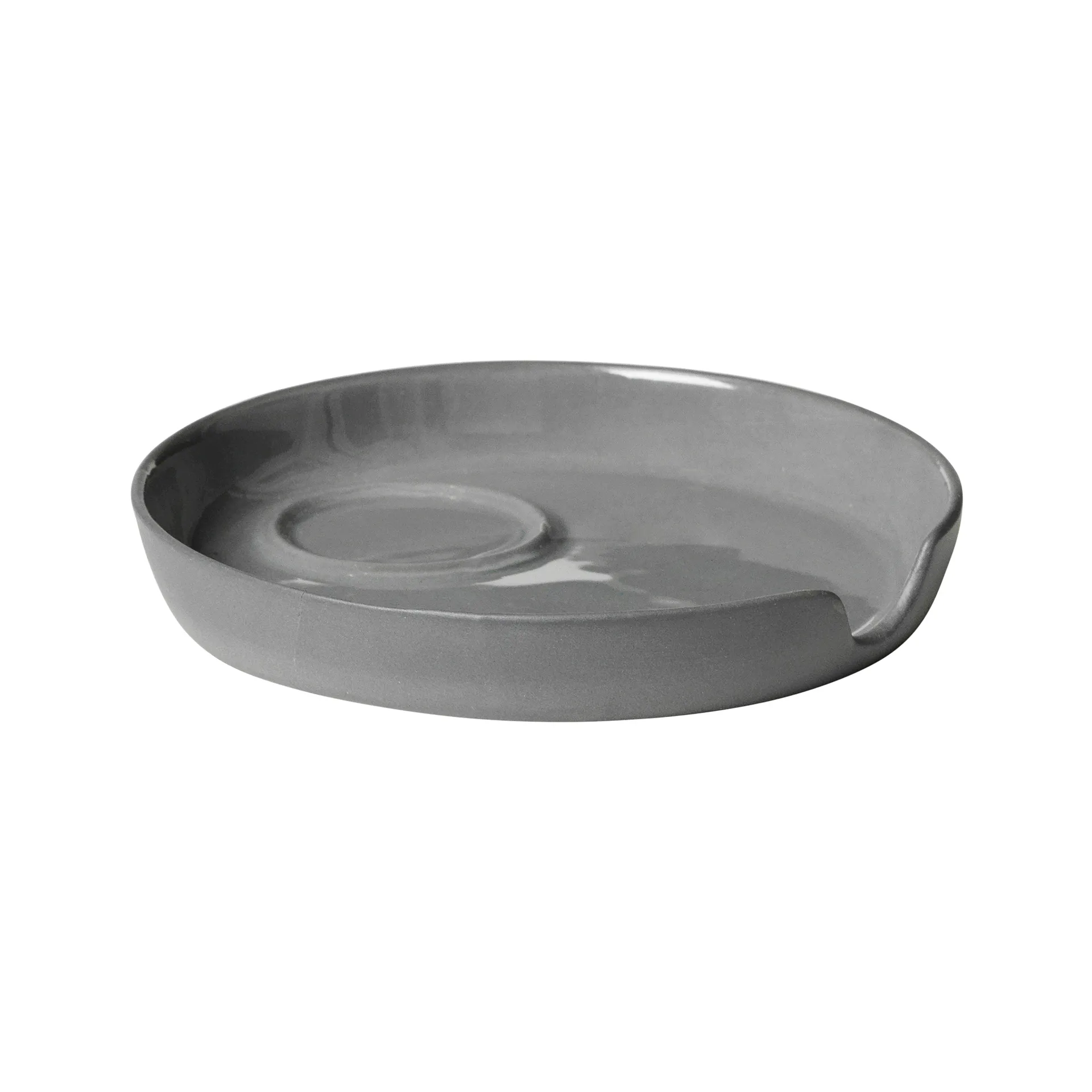 Tisvilde πιατάκι για φλιτζάνι, Γκρι Broste Copenhagen