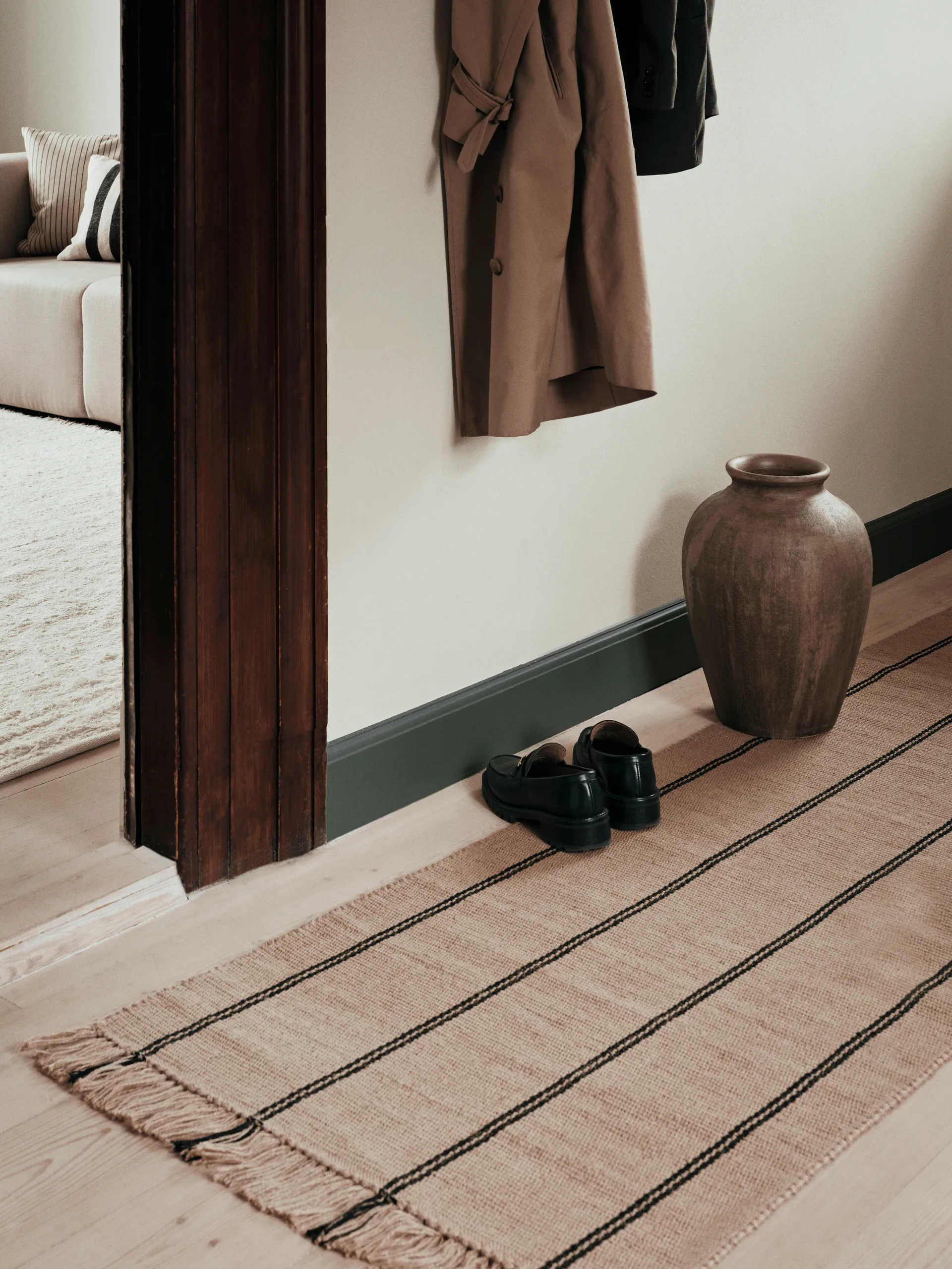 Uma βάζο, Rustic dark brown, 40 cm Broste Copenhagen