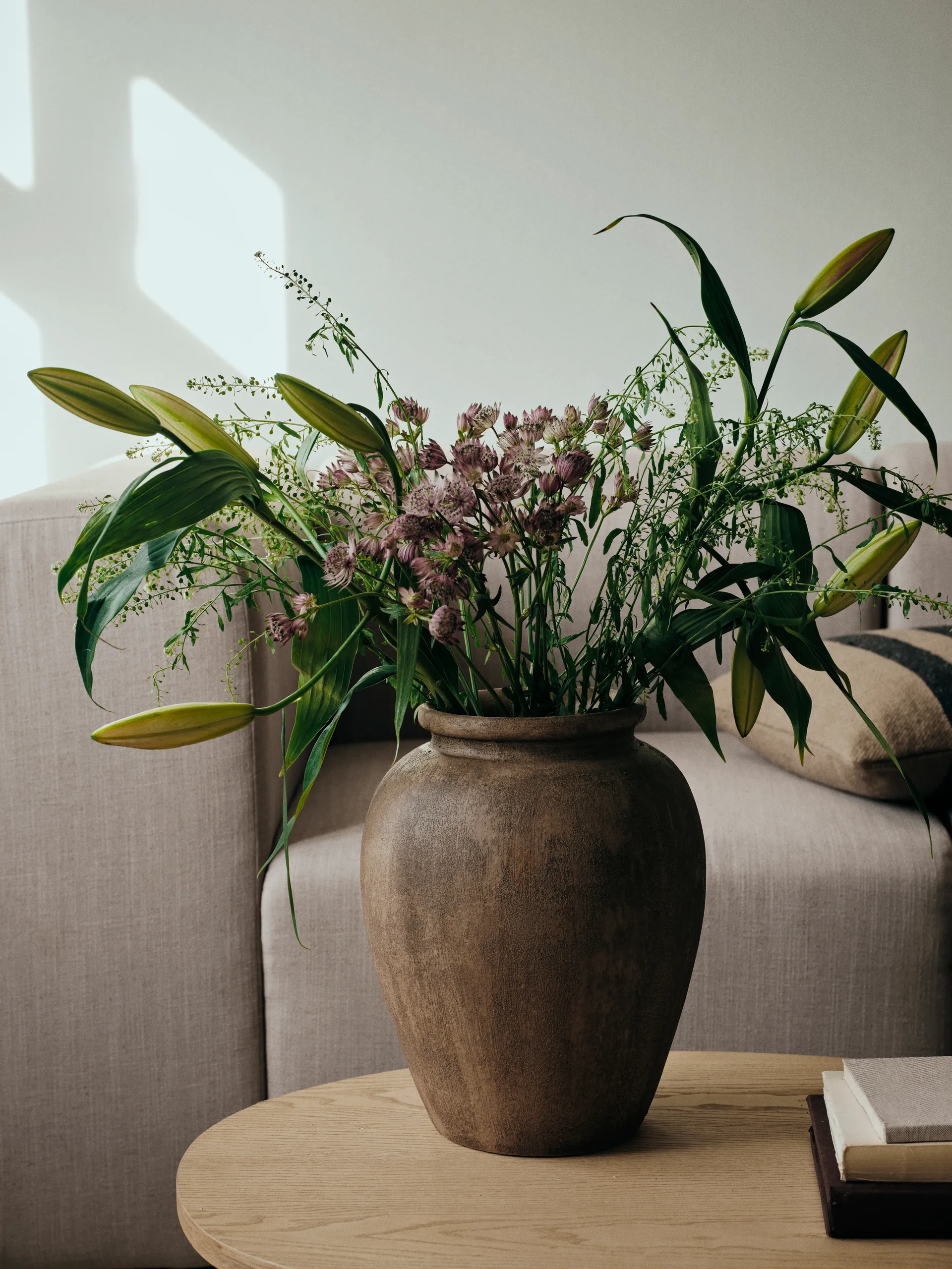 Uma βάζο, Rustic light brown, 30 cm Broste Copenhagen