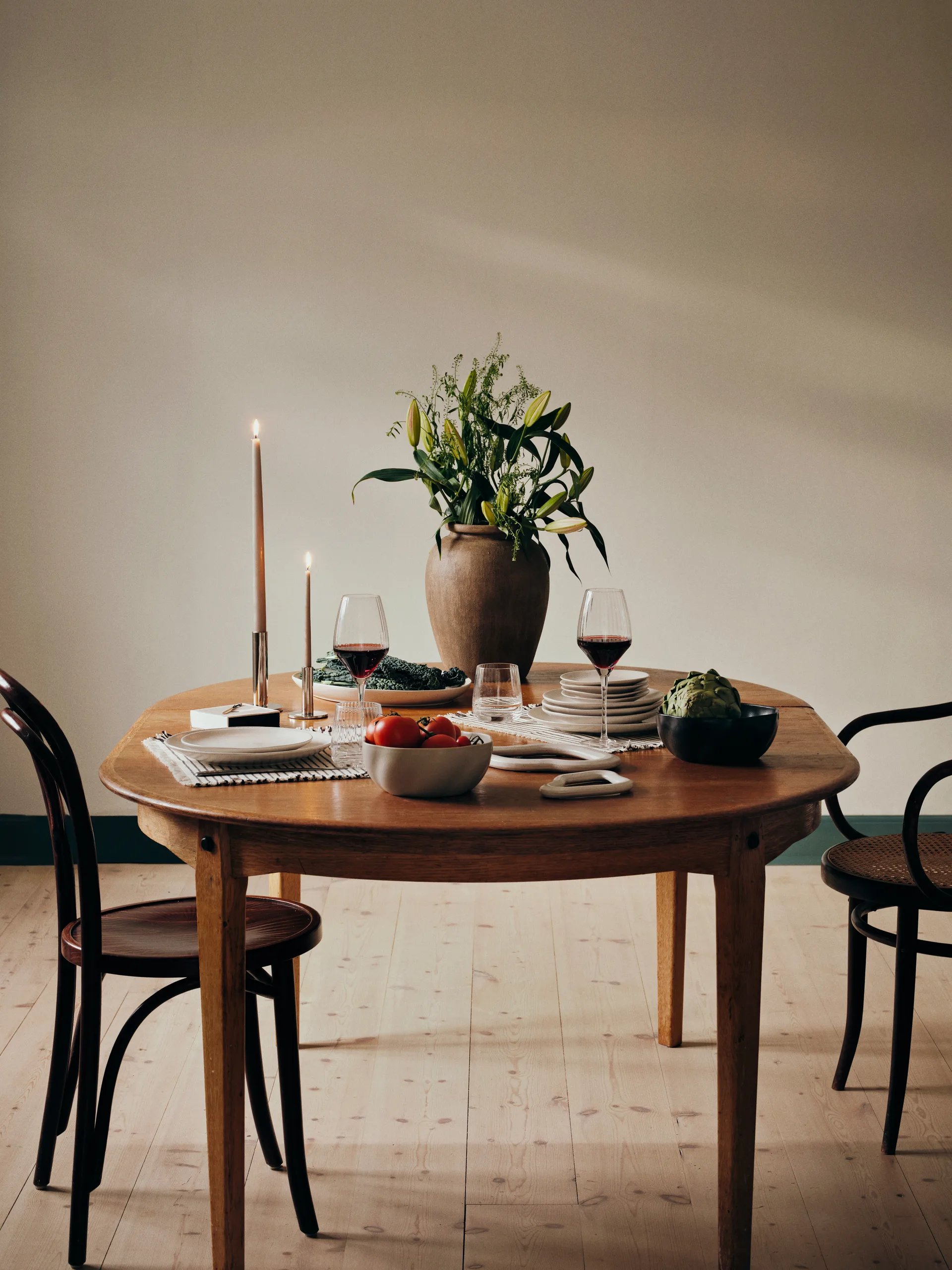 Uma βάζο, Rustic light brown, 40 cm Broste Copenhagen