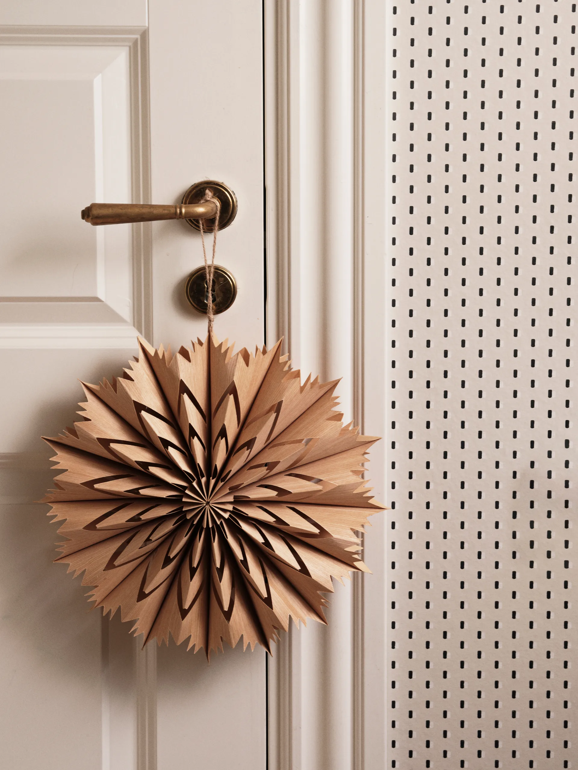 Venja διακοσμητικό αστέρι M Ø40 εκ., Natural Broste Copenhagen