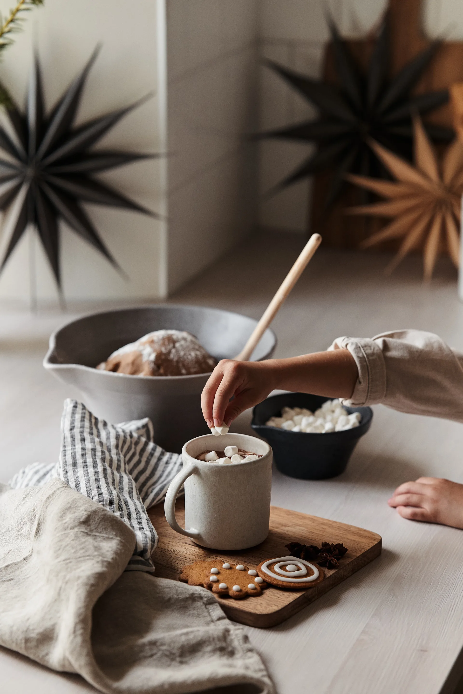 Αστέρι Venok, χριστουγεννιάτικο στολίδι Ø30 εκ, φυσικό Broste Copenhagen