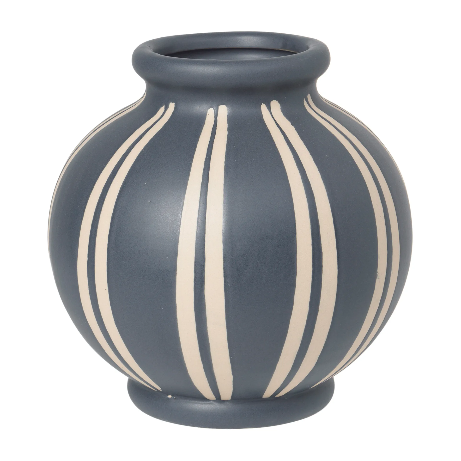 Wilma βάζο 17,8 cm, Μπλε-βροχερή μέρα Broste Copenhagen