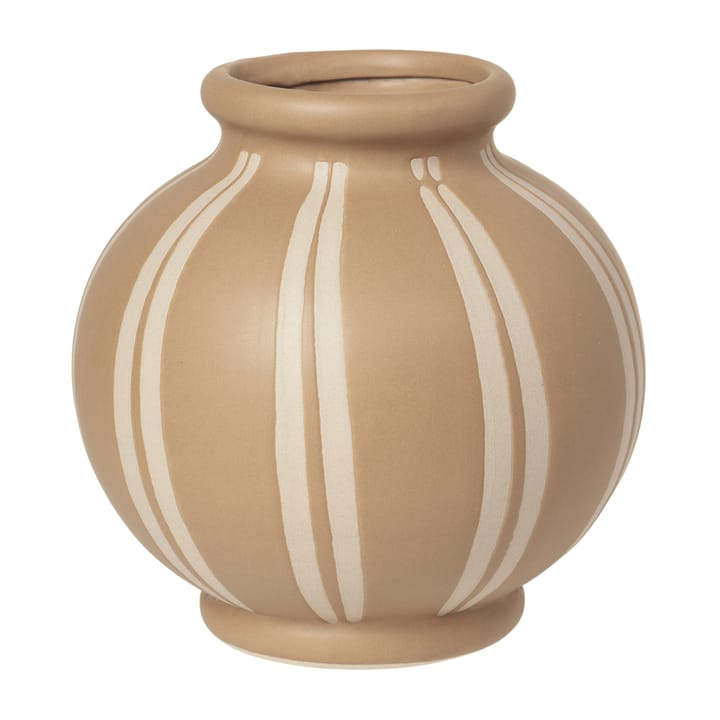 Wilma βάζο 17,8 cm - Σουρικάτα-βροχερή μέρα - Broste Copenhagen