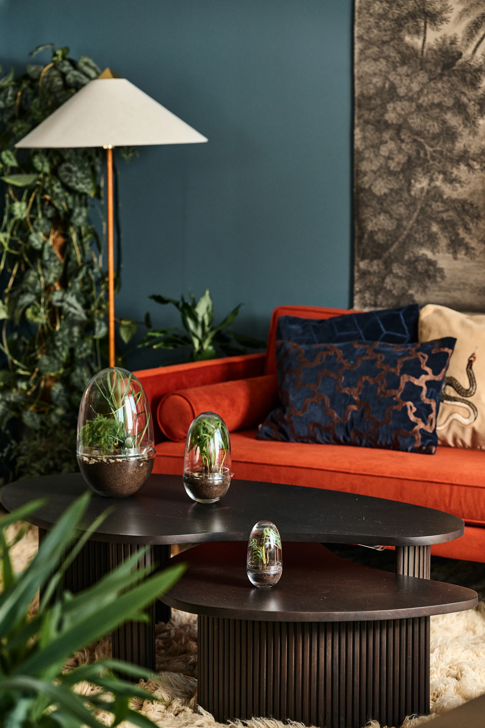 Πολυθρόνα Wind, Caramel καφέ (κόκκινο) Broste Copenhagen