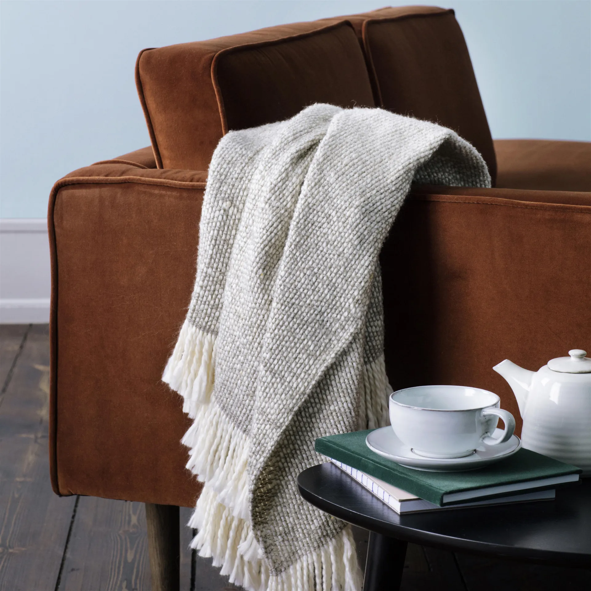 Πολυθρόνα Wind, Caramel καφέ (κόκκινο) Broste Copenhagen