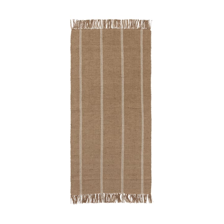 Yuki διάδρομος χαλιού - White-natural, 70x140 cm - Broste Copenhagen