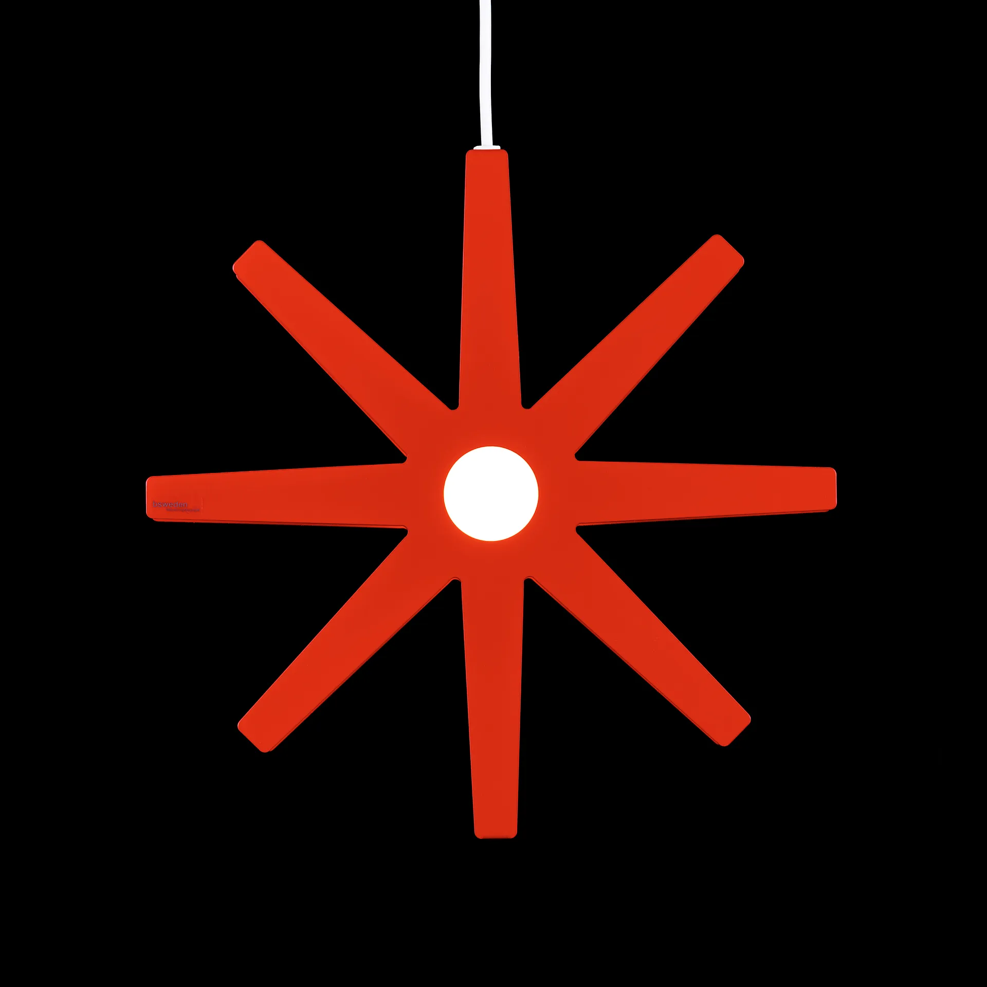 Χριστουγεννιάτικο Αστέρι - Κόκκινο, Ø 33 cm Bsweden