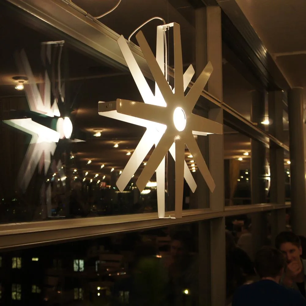 Fling αστέρι της έλευσης λευκό, Ø 50 cm Bsweden