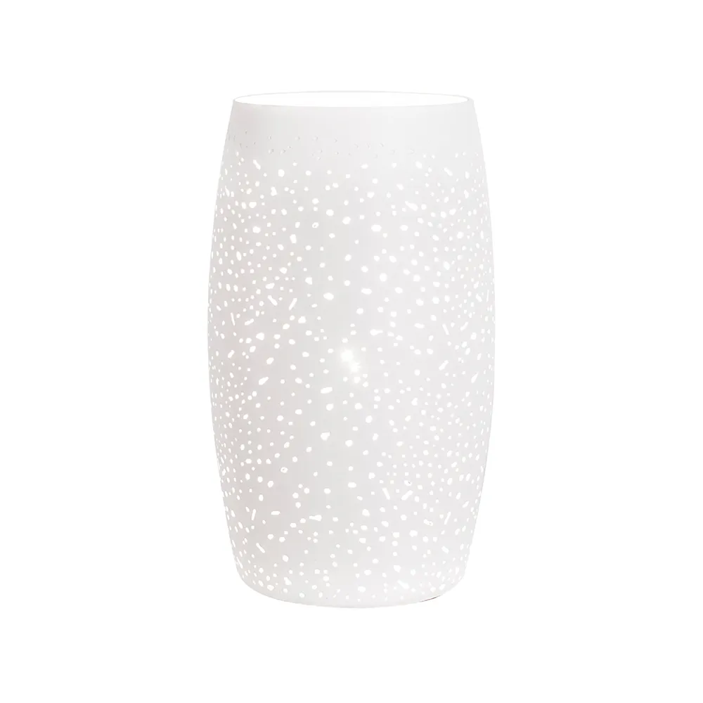 Επιτραπέζιο φωτιστικό, Colby, Λευκό με κουκκίδες σε στυλ άμμου By Rydéns