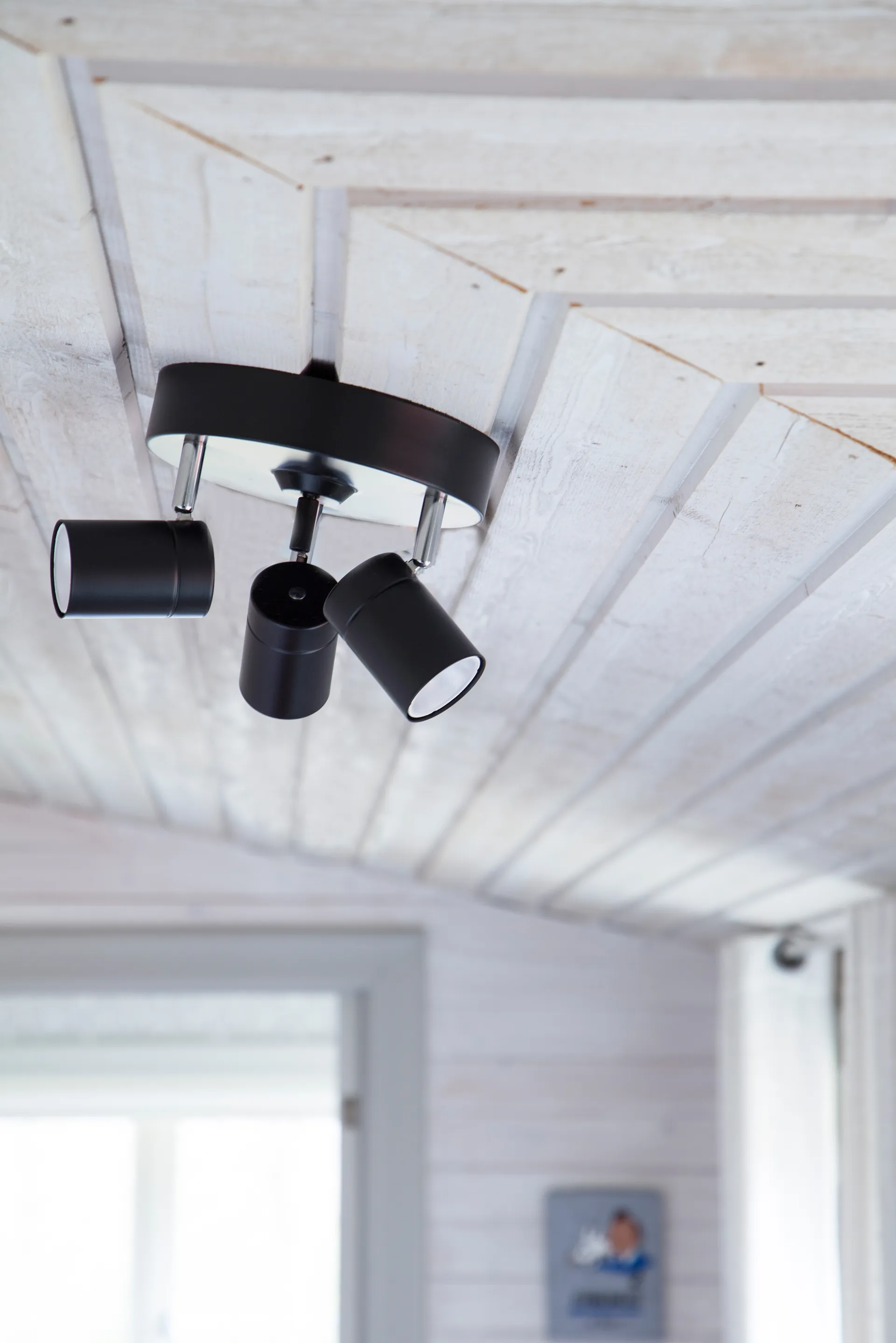 Correct 3 φωτιστικό οροφής, Μαύρο By Rydéns