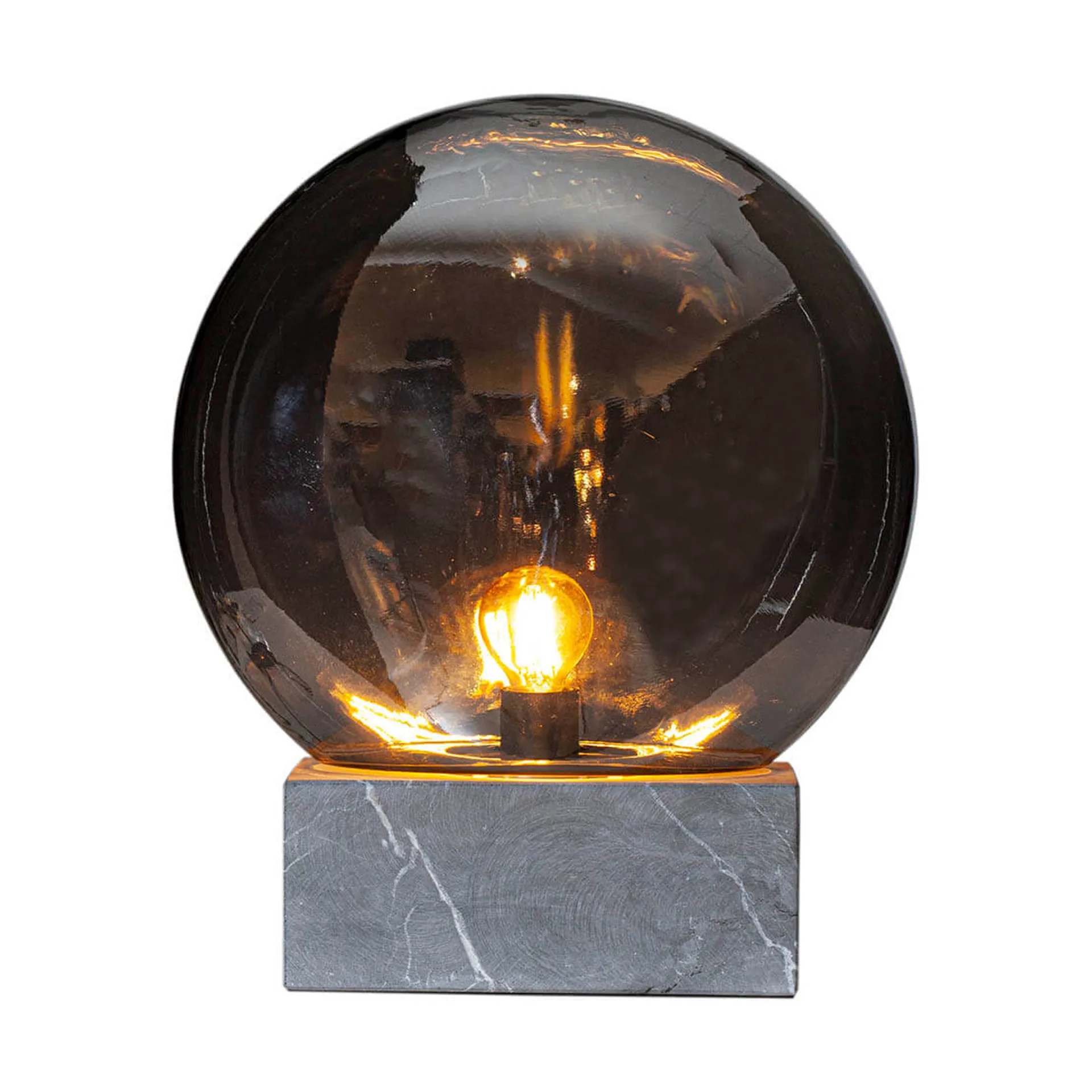 Επιτραπέζιο φωτιστικό Glori Ø30 cm, Καπνίζον γκρι By Rydéns