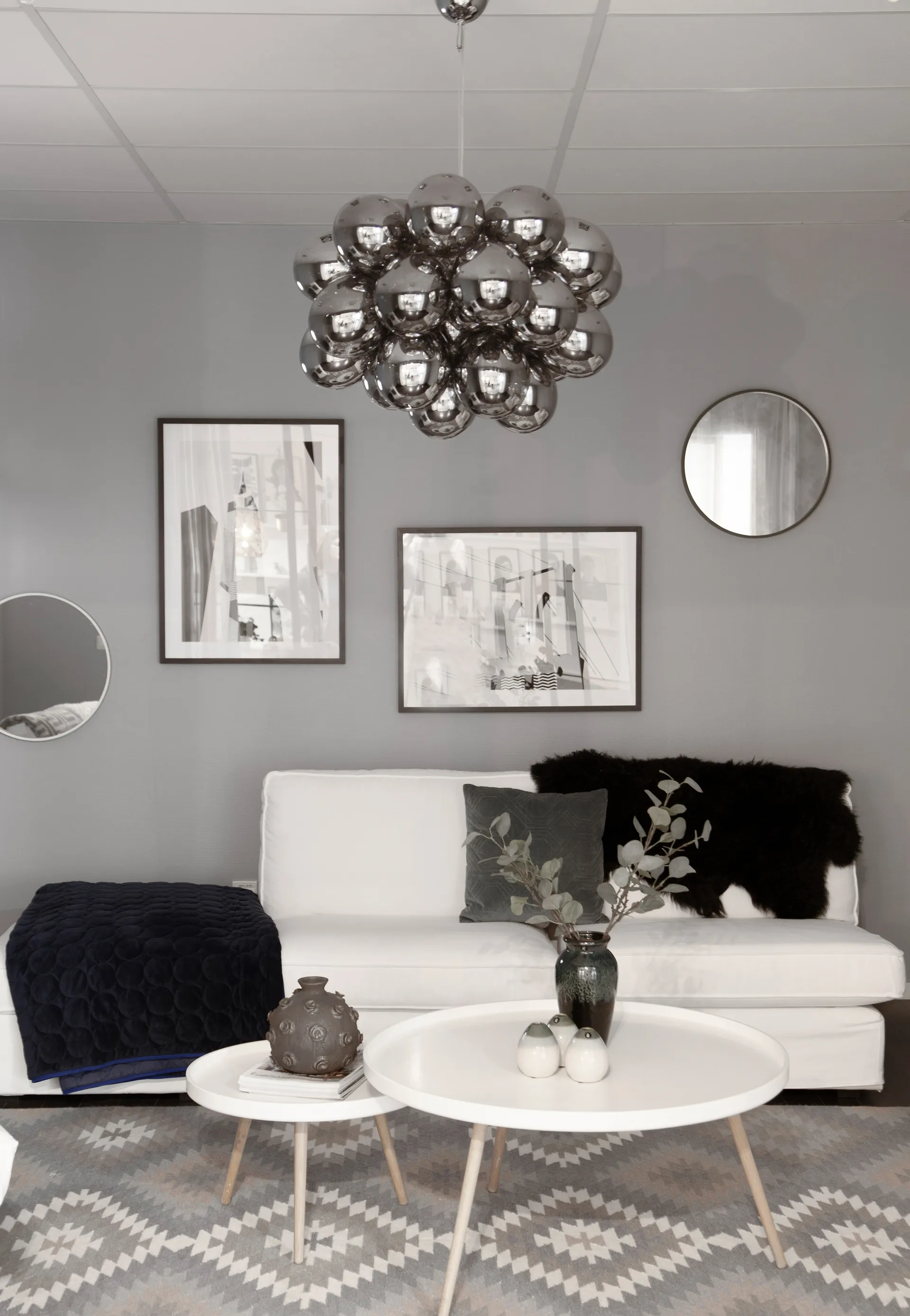 Φωτιστικό οροφής Gross Grande, Φιμέ By Rydéns