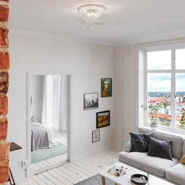 Φωτιστικό οροφής, Gross - Διαφανές γυαλί, μεγάλο - By Rydéns