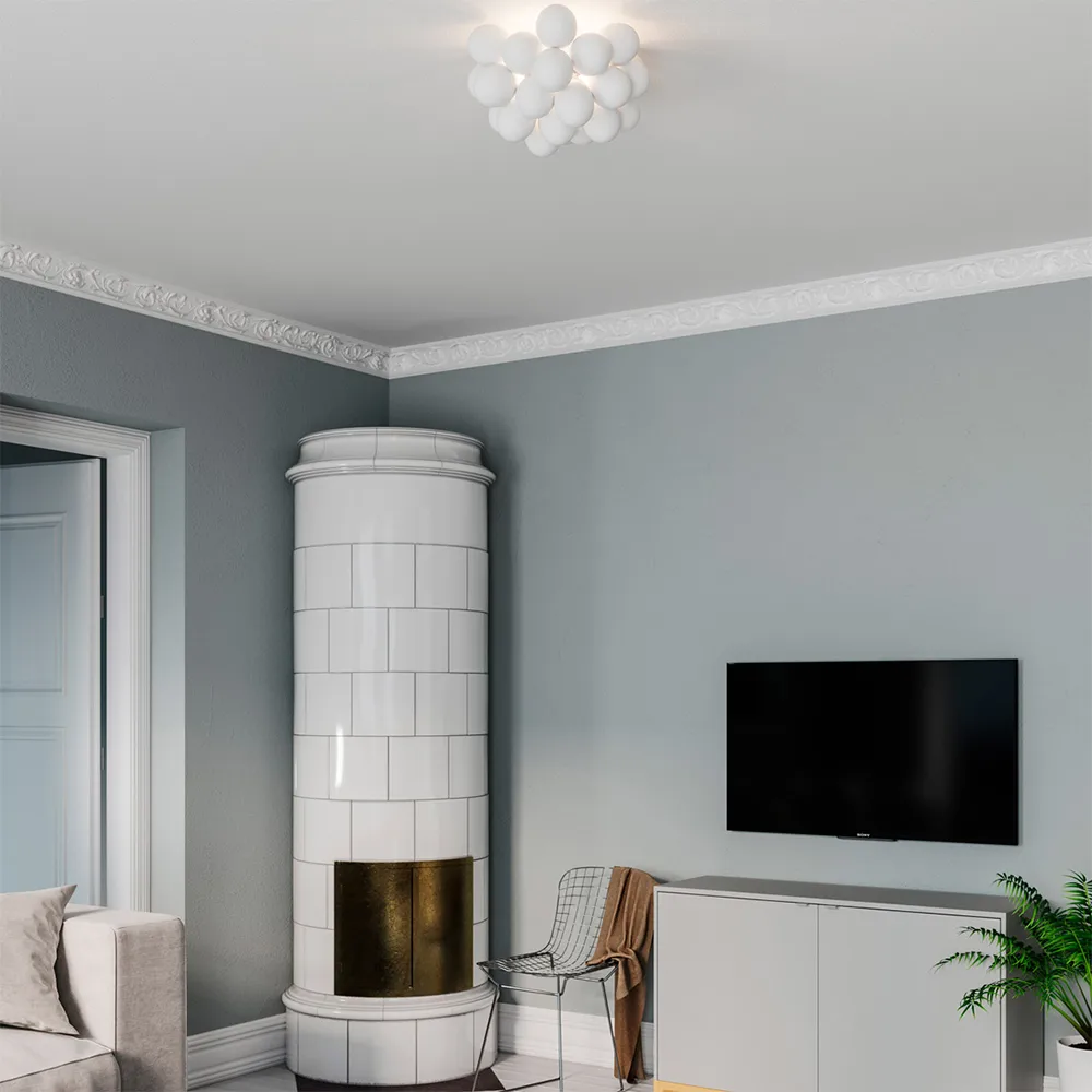 Φωτιστικό οροφής, Gross, Διαφανές γυαλί, μεγάλο By Rydéns