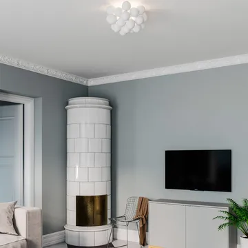 Φωτιστικό οροφής, Gross - Διαφανές γυαλί, μεγάλο - By Rydéns