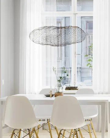 Hayden φωτιστικό οροφής 76 cm - Ματ μαύρο - By Rydéns