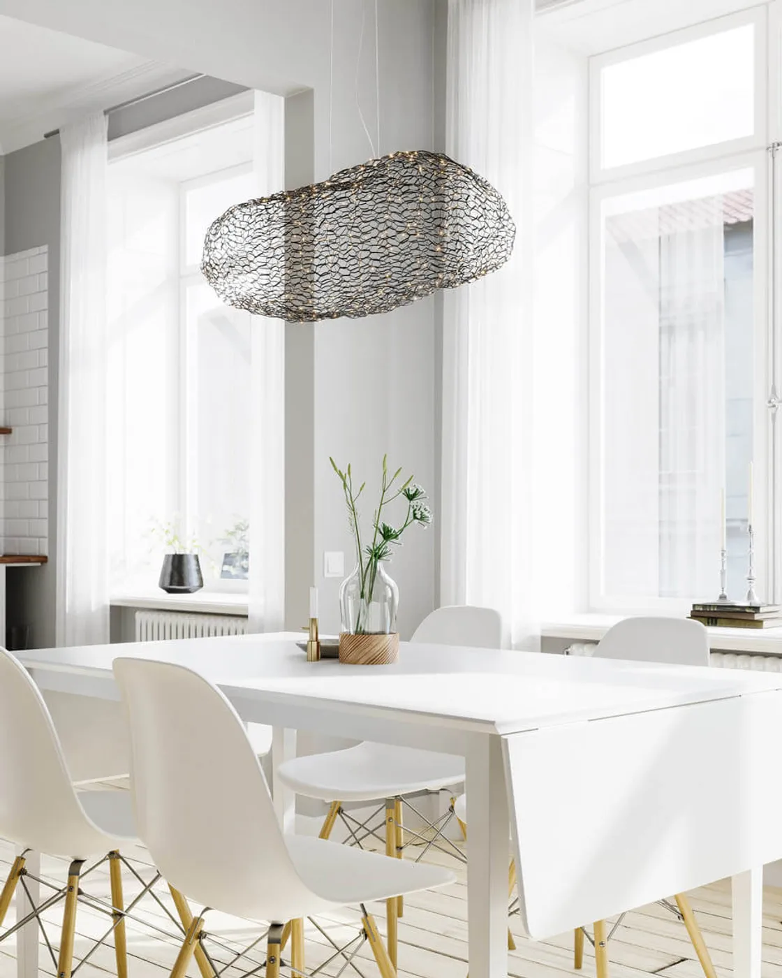 Hayden φωτιστικό οροφής 76 cm, Ματ μαύρο By Rydéns