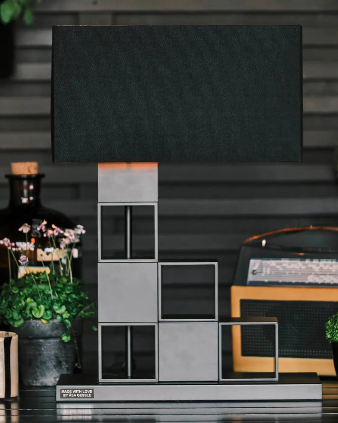 Love Is All επιτραπέζιο φωτιστικό 55,5 cm, Ματ μαύρο By Rydéns