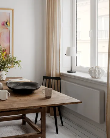 Lumi επιτραπέζιο φωτιστικό 48,5 cm - Ματ μαύρο-λευκό - By Rydéns