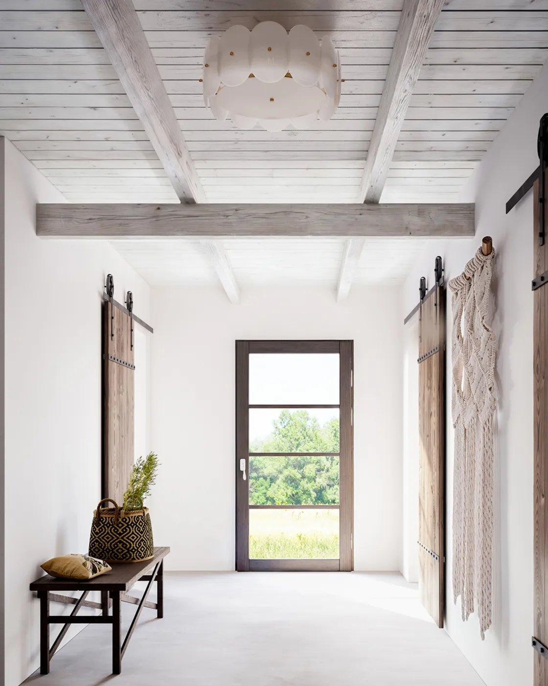 Omlott πλαφονιέρα Ø53 cm, Ορείχαλκος-λευκό By Rydéns