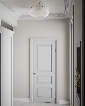 Omlott πλαφονιέρα Ø53 cm - Ορείχαλκος-λευκό - By Rydéns