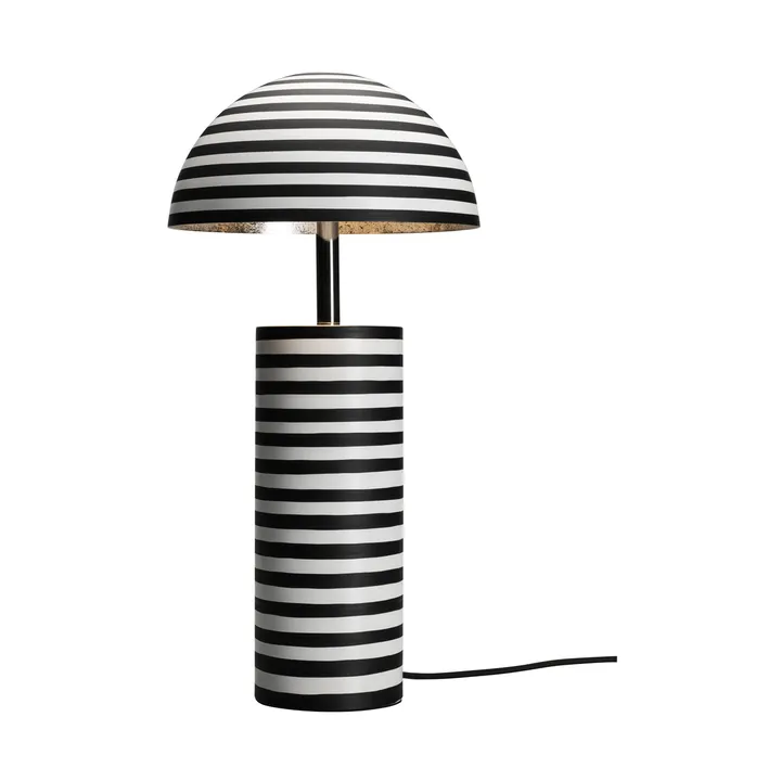 Stripe επιτραπέζιο φωτιστικό - Λευκό-μαύρο, 50 εκ. - By Rydéns