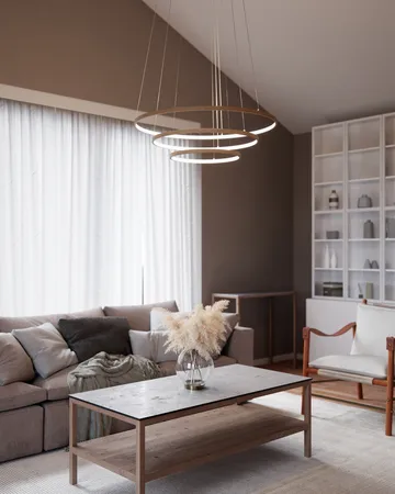 Trione φωτιστικό οροφής Ø80 cm - Φυσικό - By Rydéns