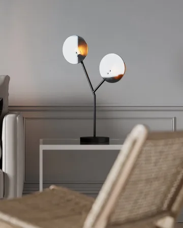 Turno επιτραπέζιο φωτιστικό 59 cm - Mat svart-guld - By Rydéns