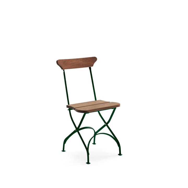 Classic No.2 καρέκλα - Λάδι μαόνι, πράσινη βάση - Byarums bruk